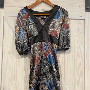 Tristan silk dress